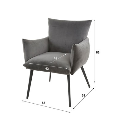 fauteuil_table_dino_velours_anthracite