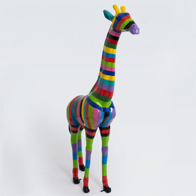 girafe_resine_multicolor