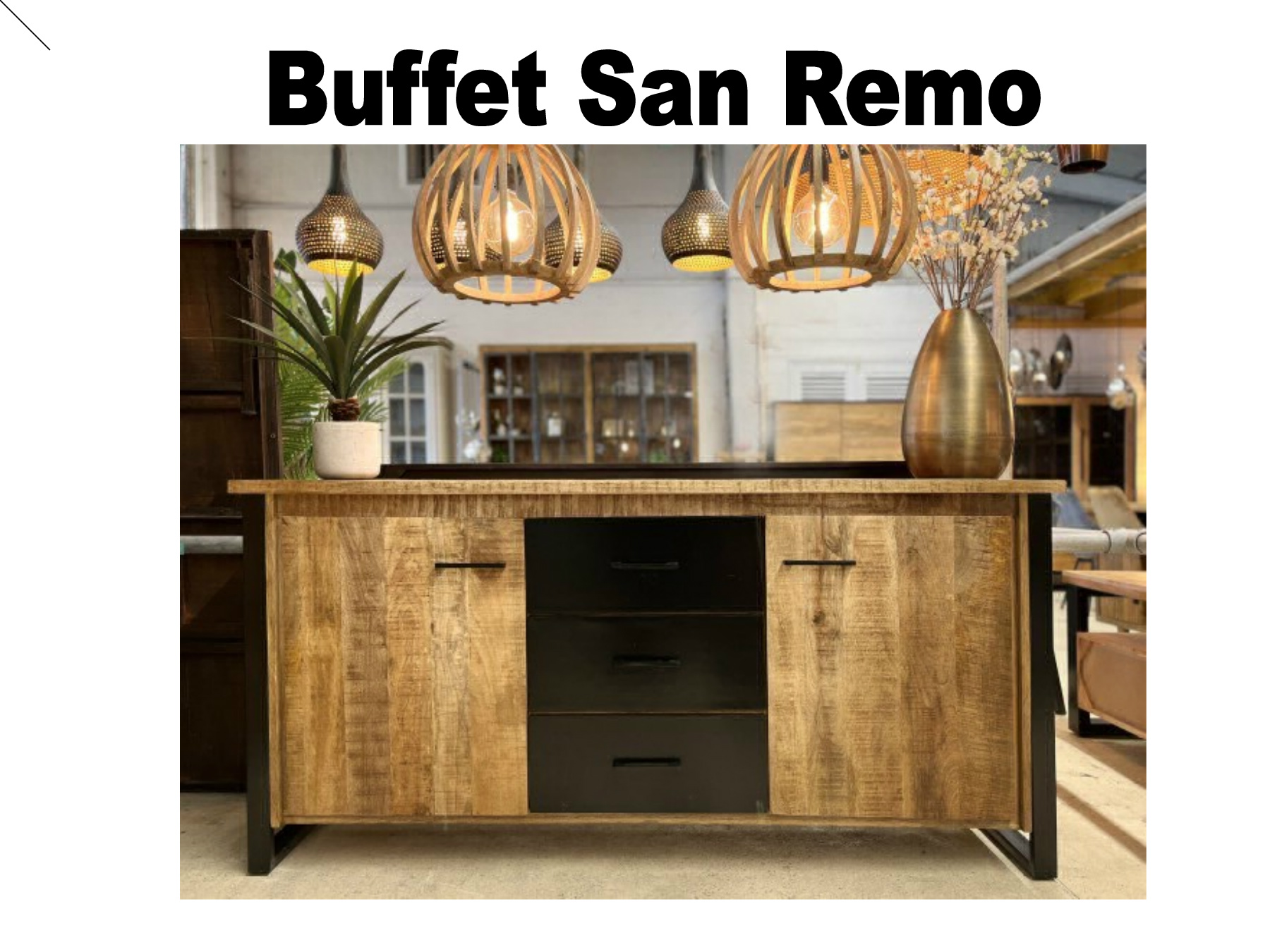 Buffet 3 portes
