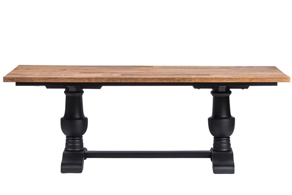 table_style_chateau_pieds_noirs_plateau_teck