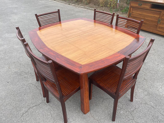 table_bois_exotique_allonge