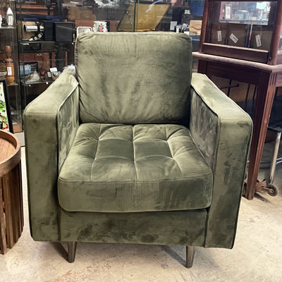 fauteuil_velours_vert_kaki