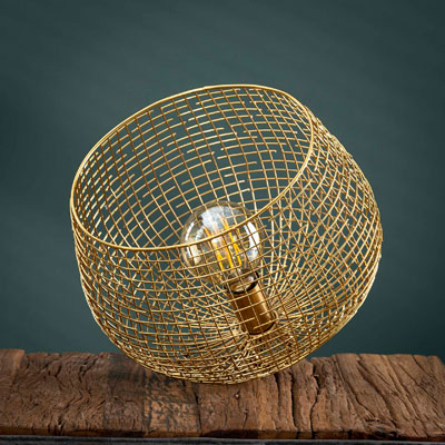 lampe_panier_metal_dore