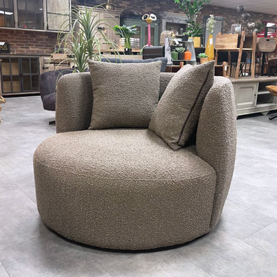 loveseat_rond_bouclette_marron