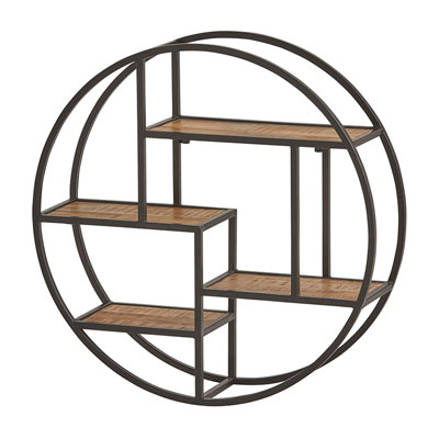 etagere_murale_ronde_bois_metal