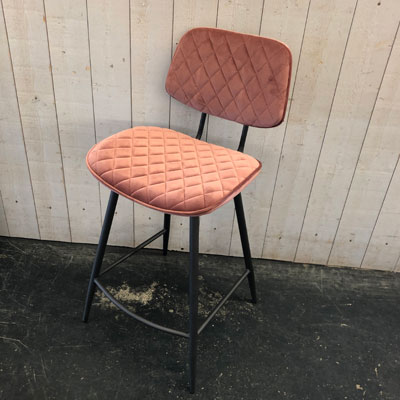 tabouret_velours_rose