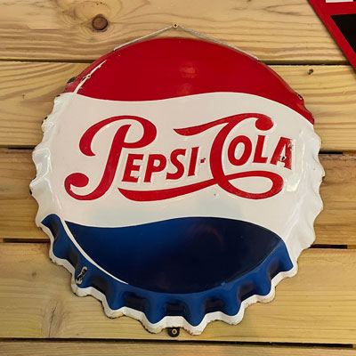 Plaque émaillée Pepsi Cola - Rare
