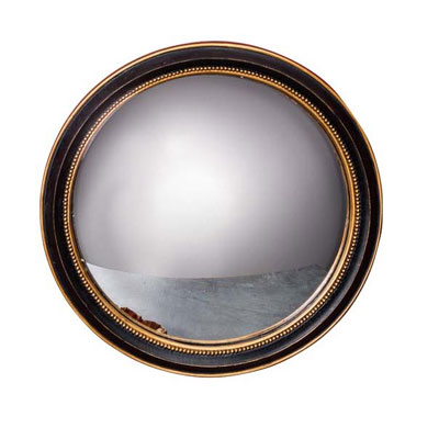 miroir_rond_noir_or