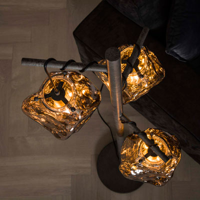 lampadaire_3glacons_verre_chrome